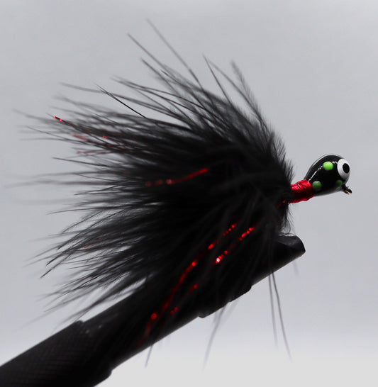 Black Marabou Jig