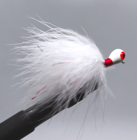 White Marabou Jig