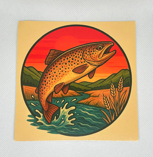 Brown Trout Decal