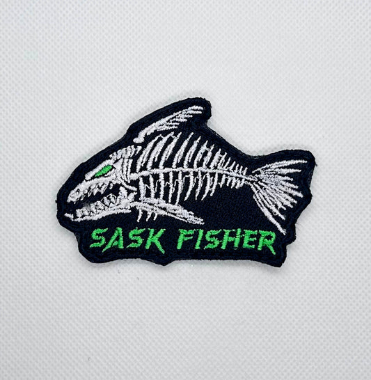 Velcro Sasky Skeleton Patch