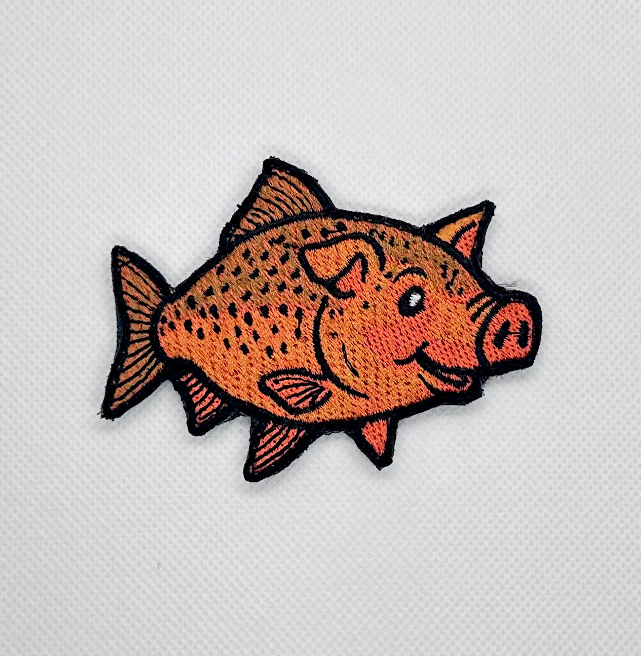 Velcro Piggy Trout Patch