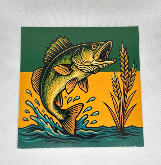 Saskatchewan Walleye Decal