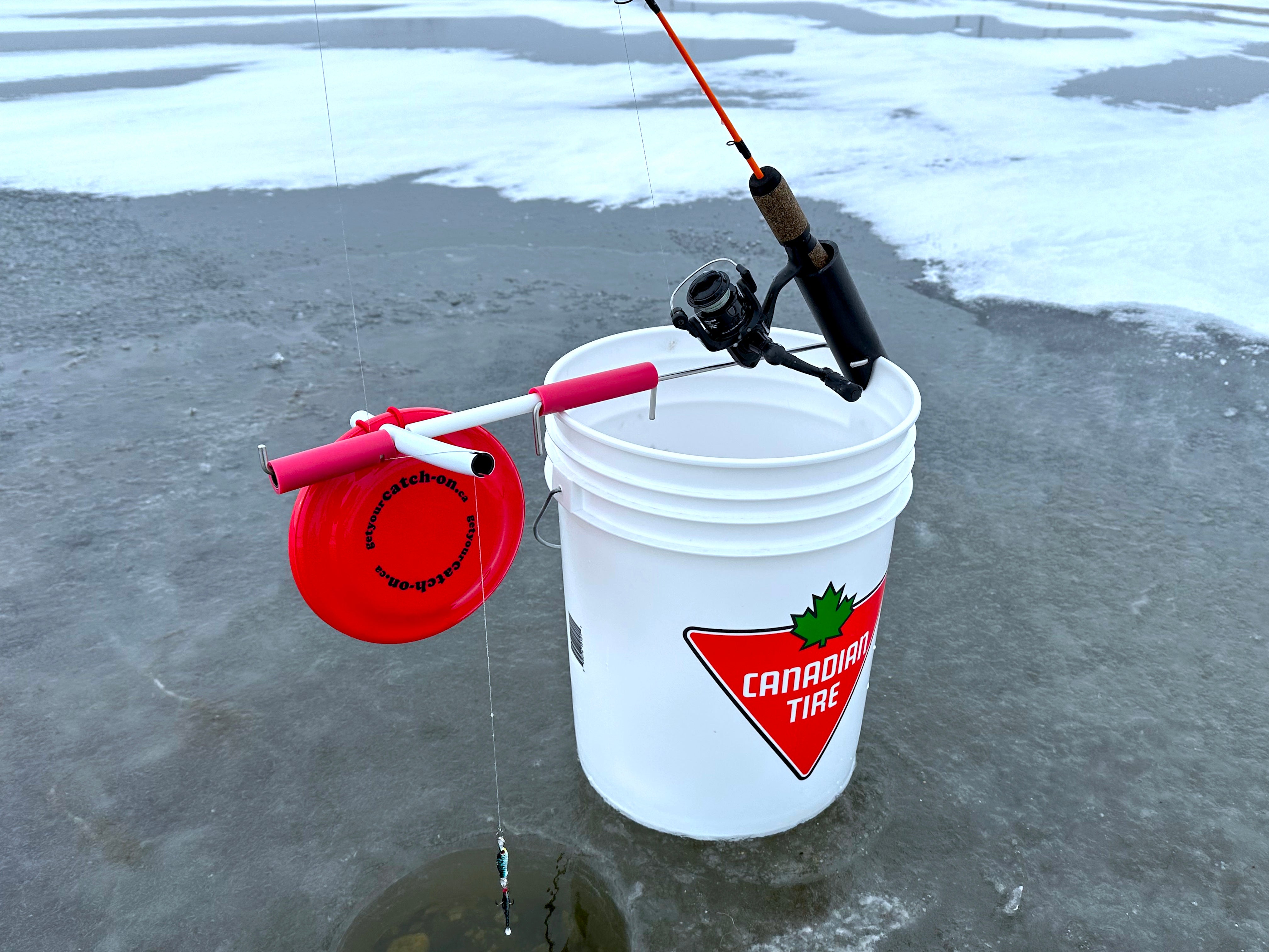 automatic fishing pole jigger Red Neck Wind Jigger – SaskFisher
